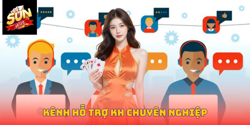 Kênh hỗ trợ KH chuyên nghiệp
